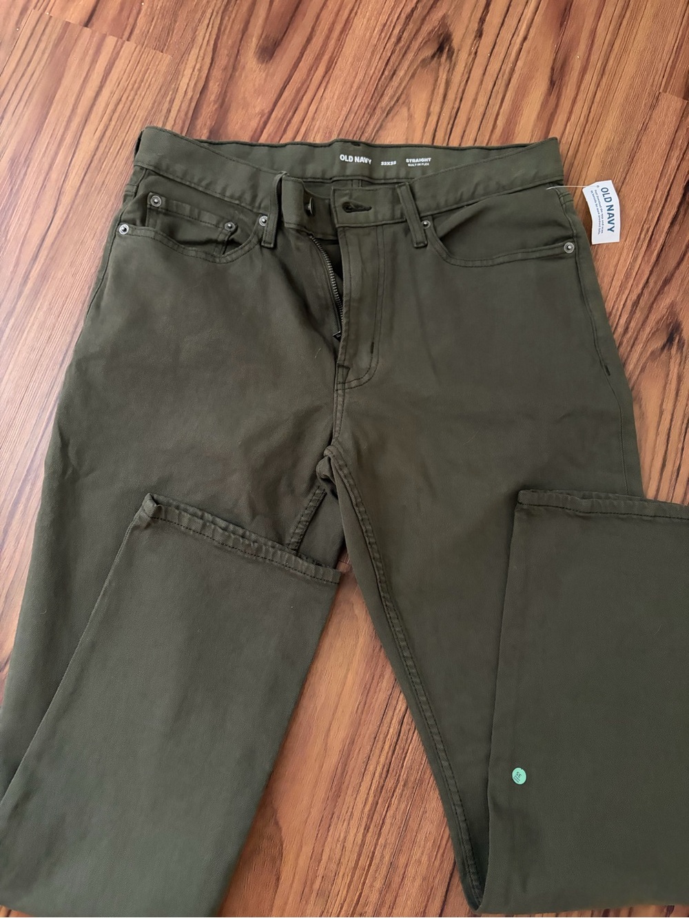 Old Navy Men’s Olive Slim Jeans